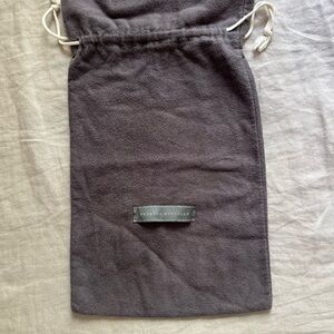 Proenza Schouler Gray Drawstring Shoe Bag